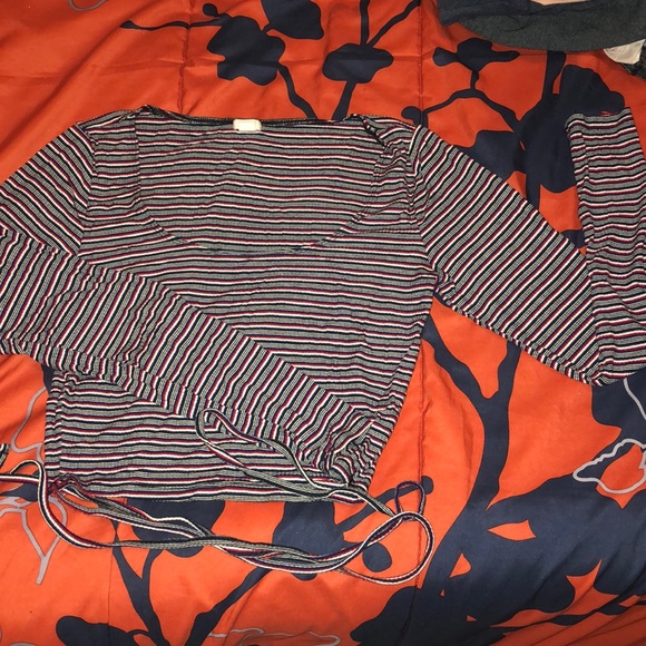 Wrap Tie Long Sleeve - Picture 2 of 3